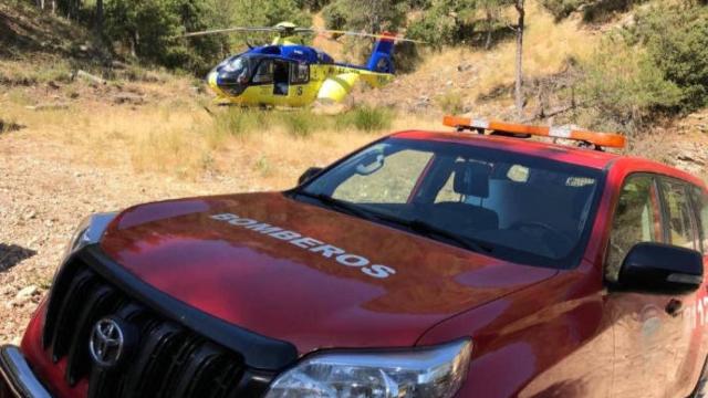 Imagen del rescate. Foto: Diputación de Albacete