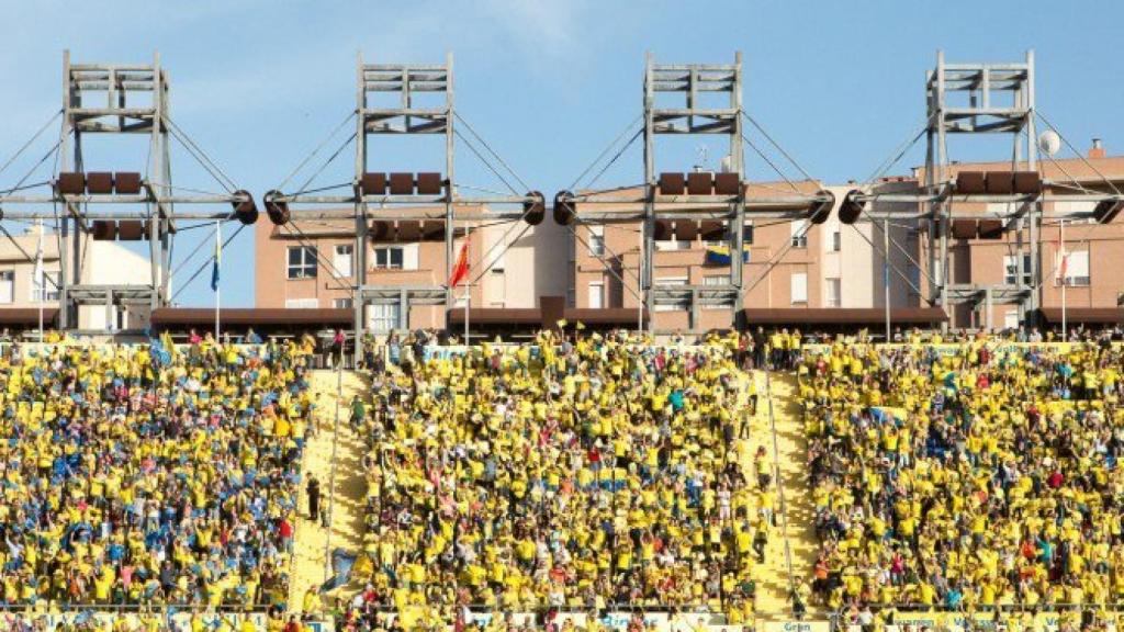 Estadio de Gran Canaria. Foto: Twitter (@UDLP_Oficial)