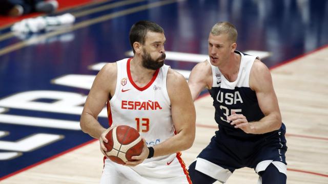 Marc Gasol con la selección española