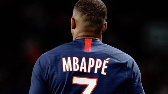 Kylian Mbappé, en un partido del PSG. Foto: Instagram (@k.mbappe)