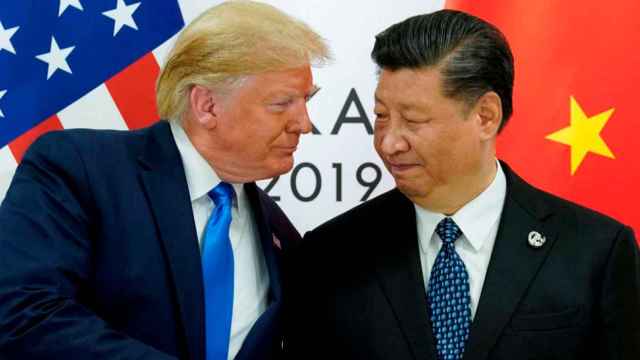 El presidente de EEUU, Donald Trump, y su homólogo chino Xi Jinping