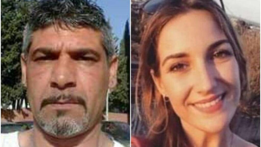 Laura Luelmo, derecha, fue asesinada por Bernardo Montoya, a la izquierda.