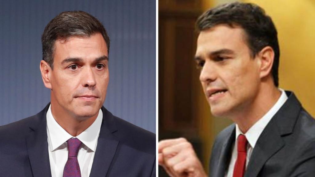 El antes y el después de Pedro Sánchez.