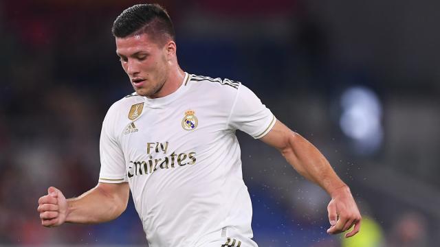 Luka Jovic, contra la Roma