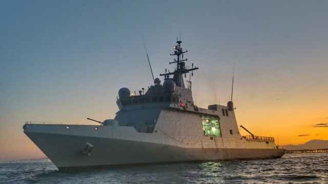 El buque de acción marítima 'Audaz' de la Armada Española.
