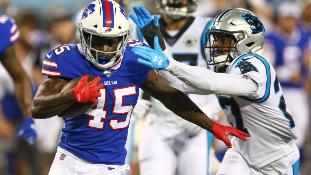 Christian Wade, en un partido de los Buffalo Bills