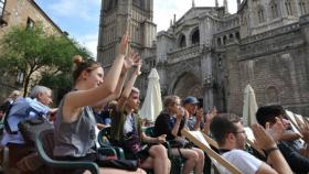 Varios participantes de una edición anterior del Festival Voix Vives en Toledo