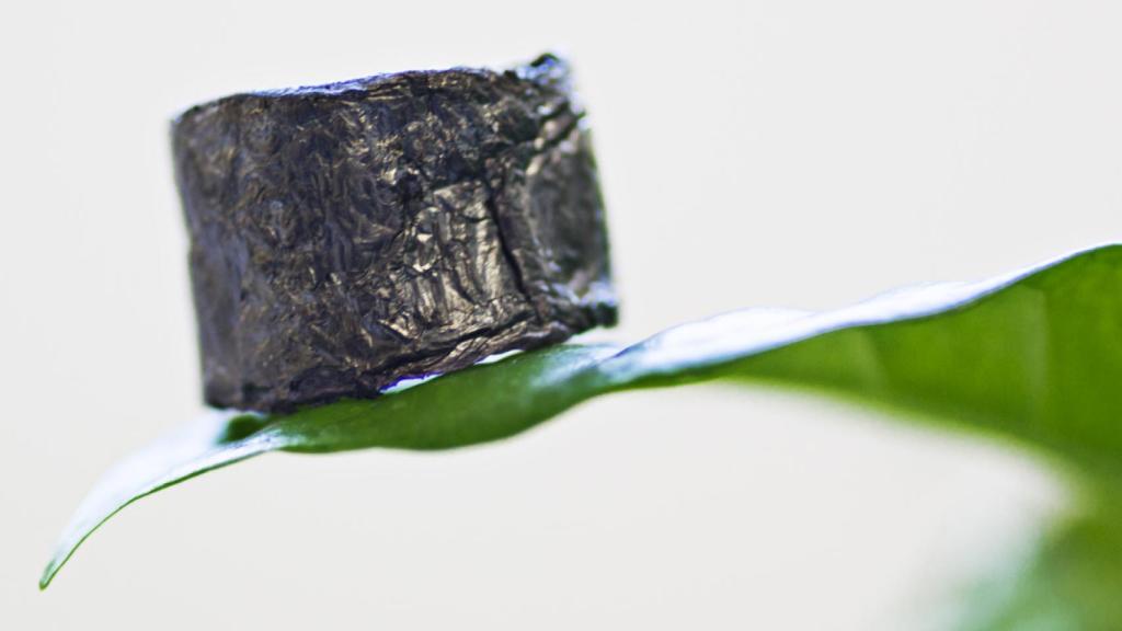 Aerogel utilizado en el proyecto Carmof para la captura de CO2.