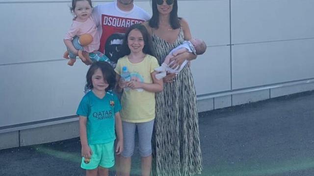 La familia de Iniesta al completo. Foto: Instagram (@andresiniesta8)