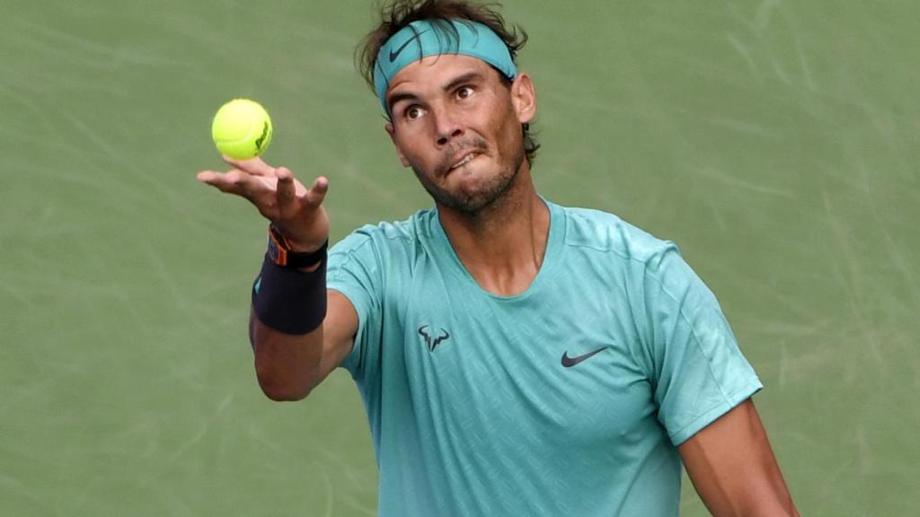 Nadal, en un encuentro del torneo de Montreal.