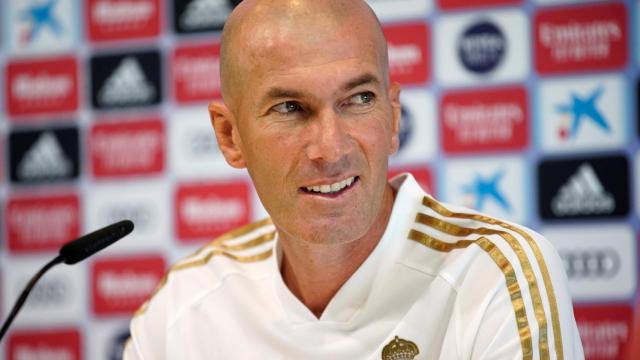 Zidane, en rueda de prensa