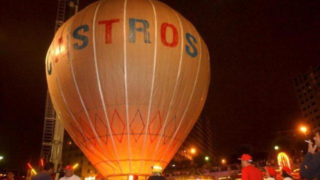 Segundo intento para que el globo de Os Castros surque el cielo de A Coruña