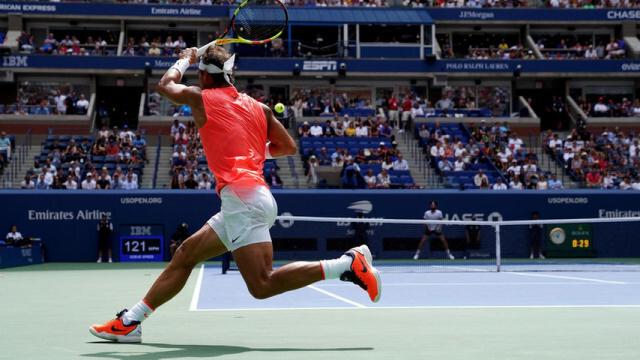 Rafa Nadal, en el US Open. Foto: usopen.org