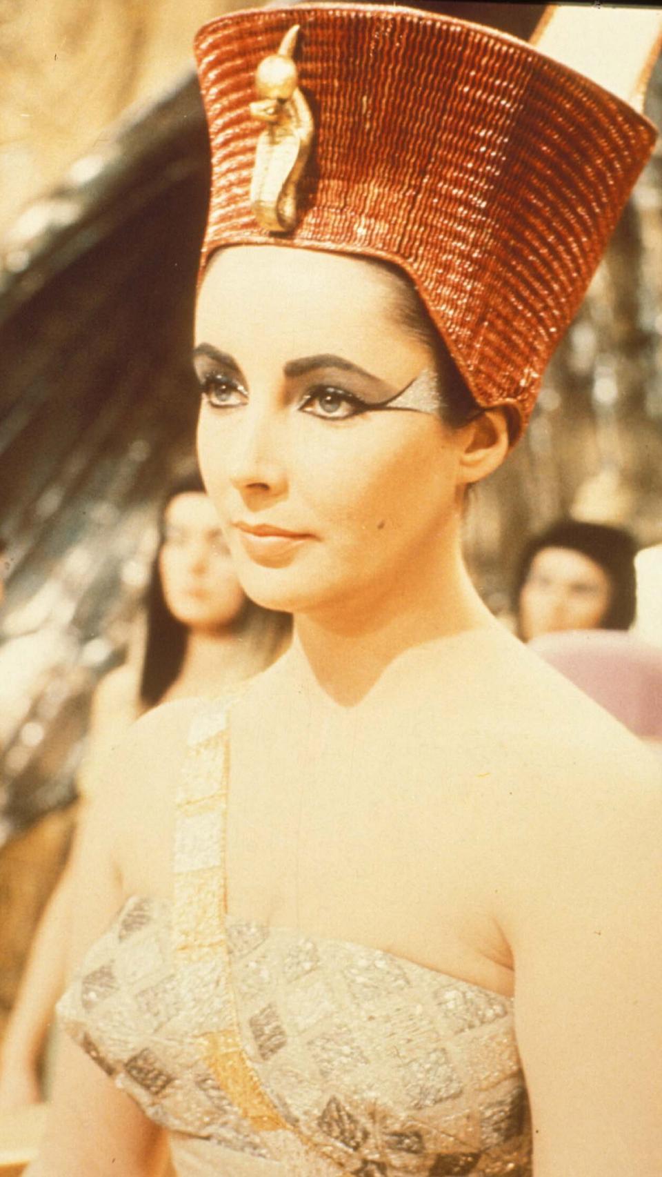 Elizabeth Liz Taylor en la película 'Cleopatra'.