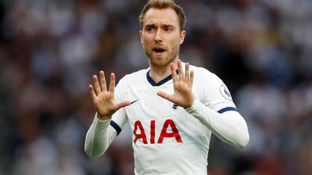 Eriksen, con el Tottenham