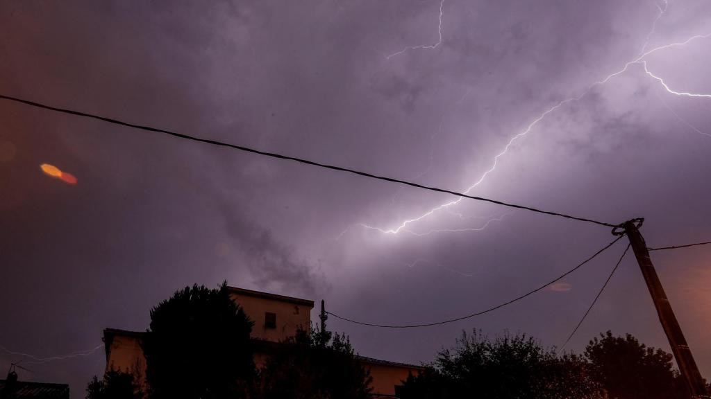 Una foto de archivo de una tormenta.