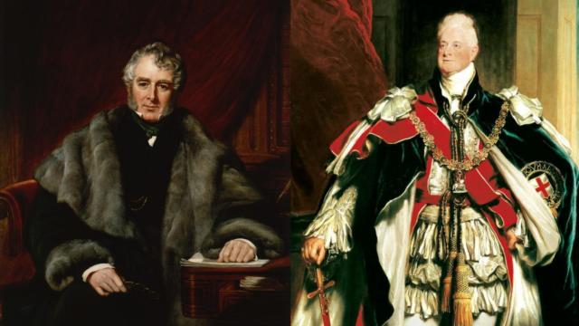 William Lamb y Guillermo IV.