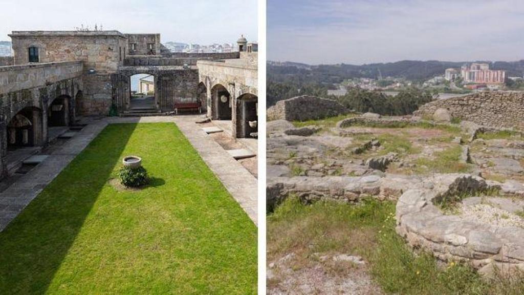 El Castillo de San Antón y el Castro de Elviña