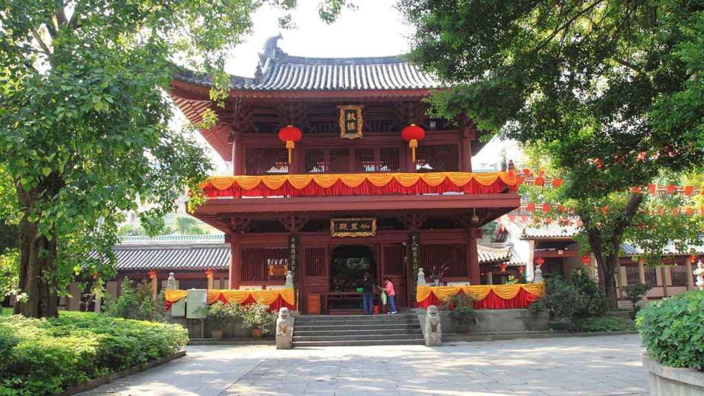 Templo de GuangXiao, el principal de la ciudad de Guangzhou.