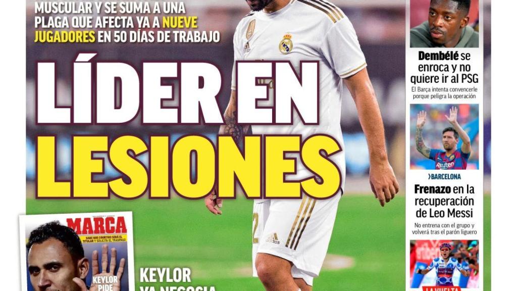 Portada MARCA (29/08/2019)