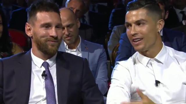 Messi y Cristiano