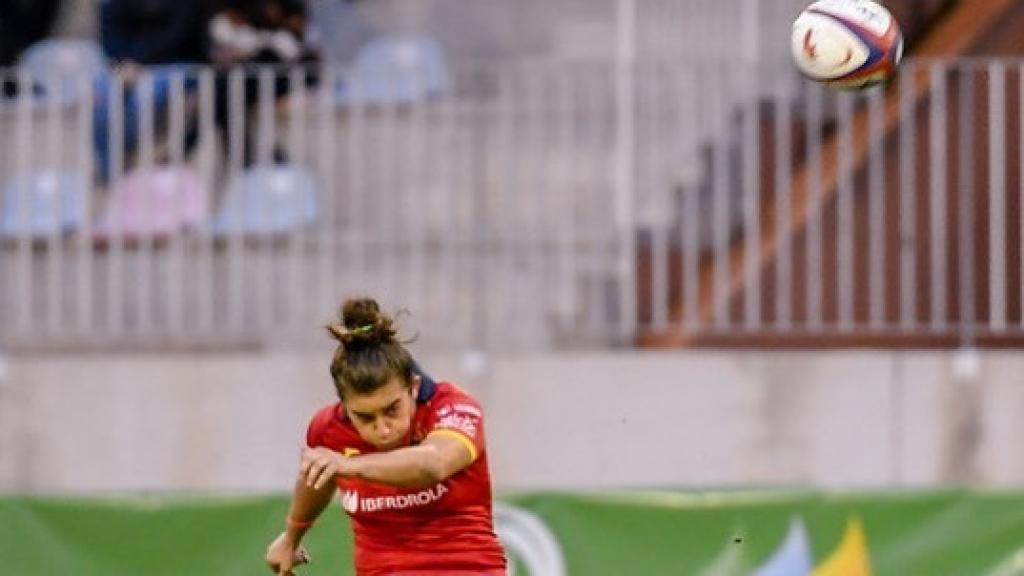 Patri García, en un partido de rugby. Foto: Instagram (@pgr_rugby)