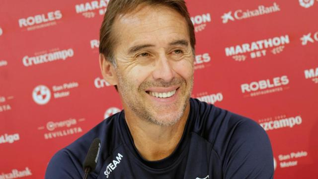 Lopetegui, en rueda de prensa