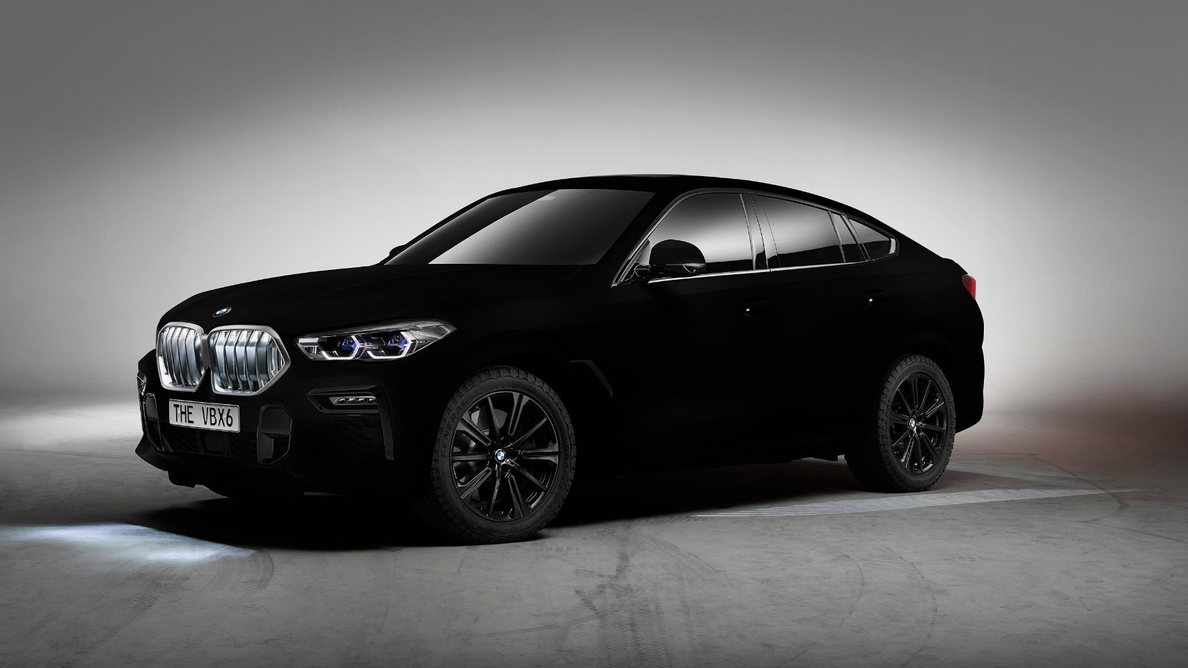 BMW X6 Vantablack