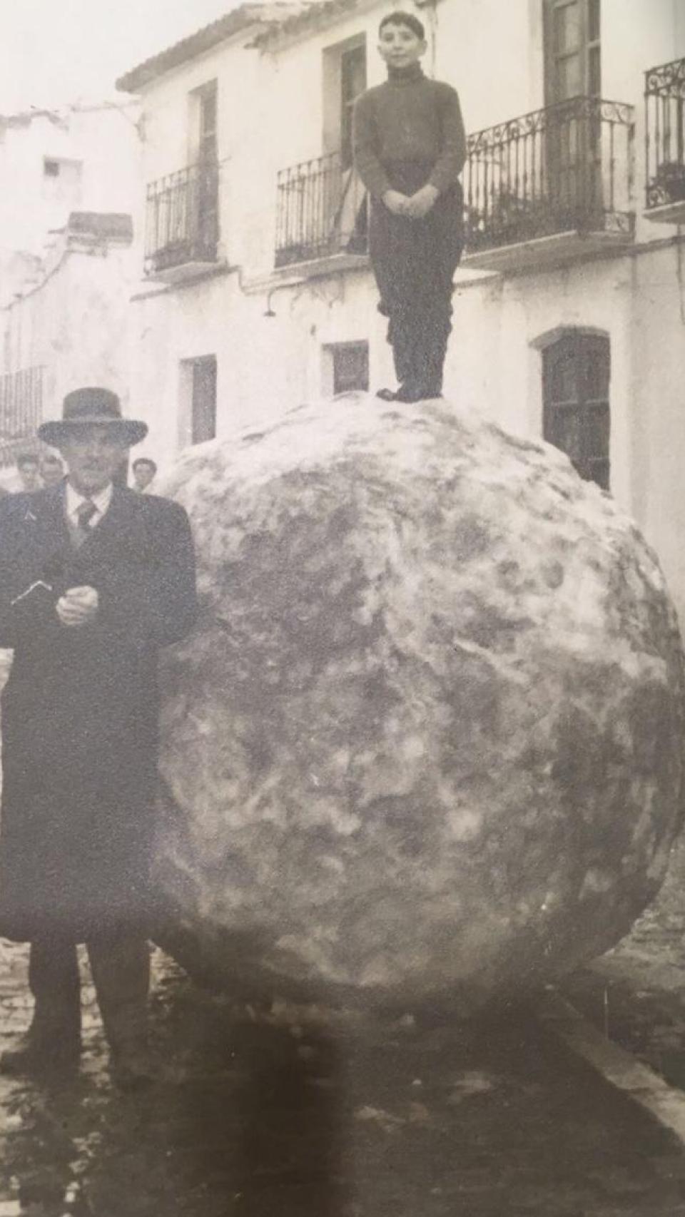 Ballesta y su padre, el doctor Francisco Ballesta