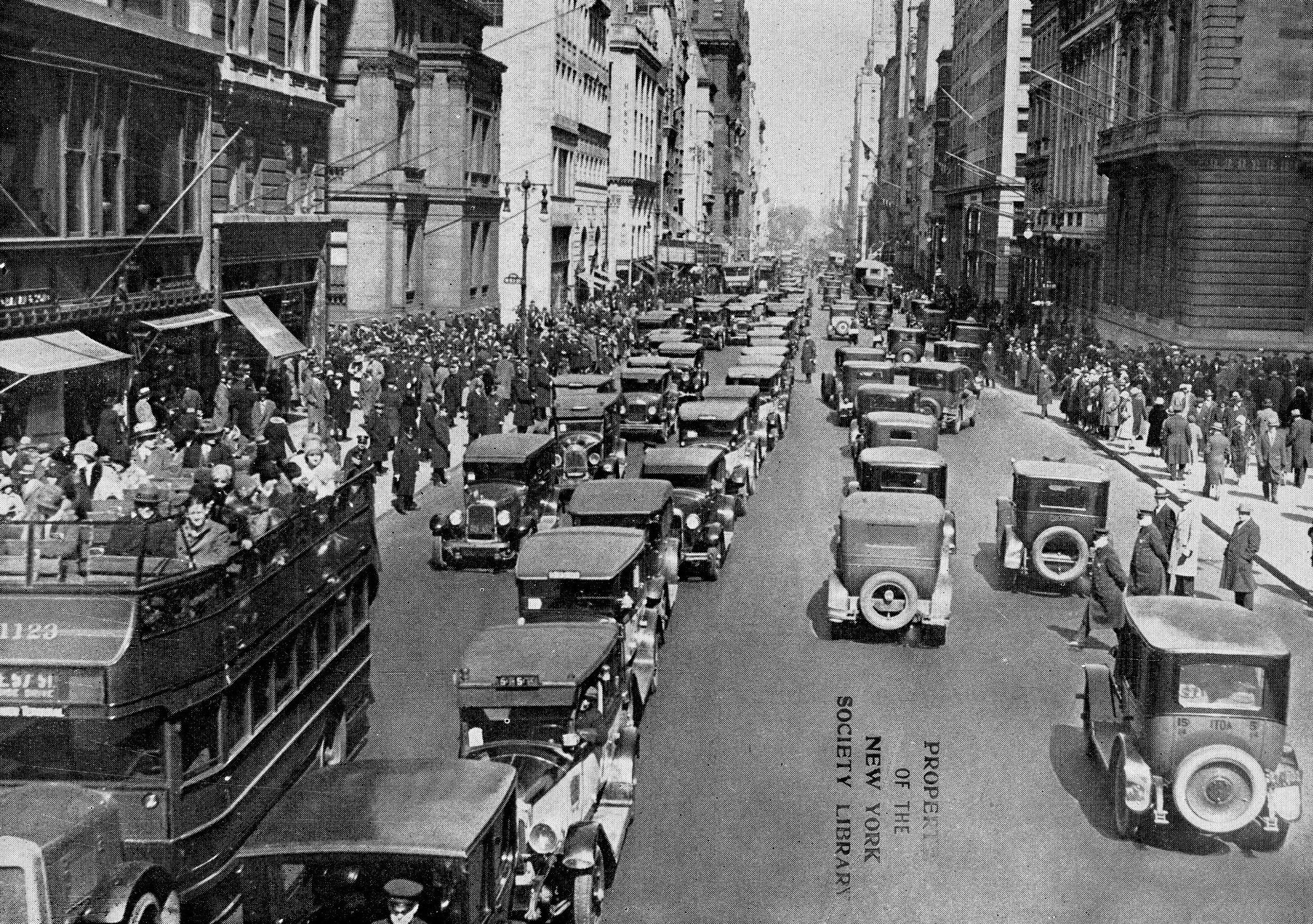 5ª Avenida, New York. 1930. https://blog.mcny.org/