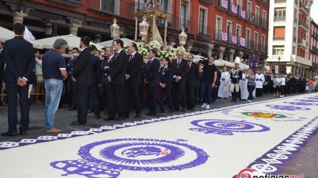 procesion virgen san lorenzo fiestas valladolid 2017 14