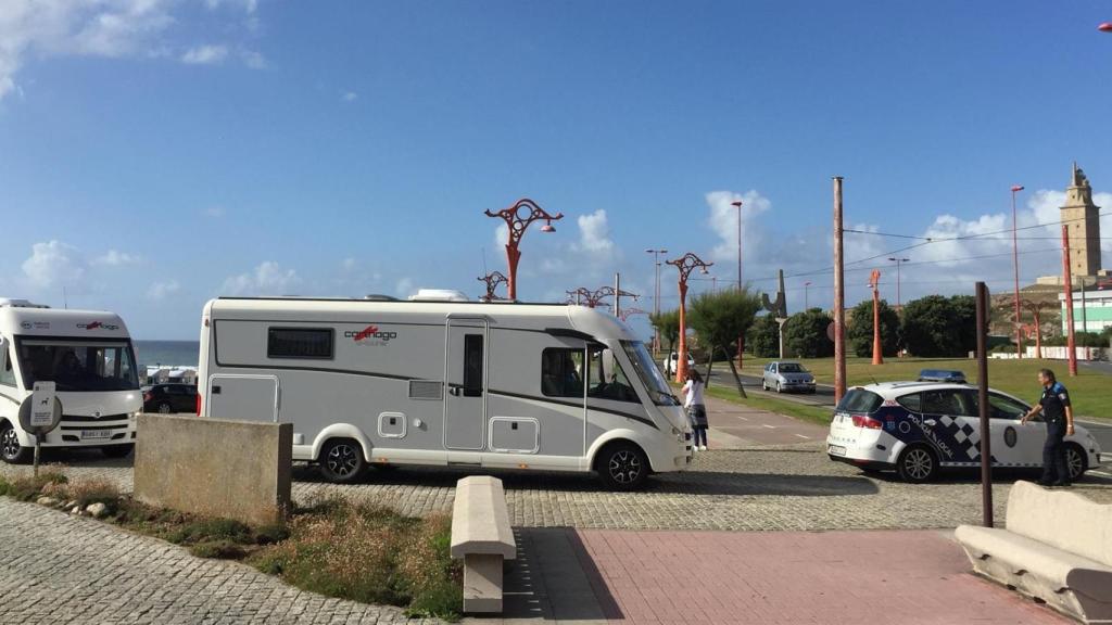 Las caravanas solo podrán estacionar 48 horas sin pagar según la nueva norma de la Xunta
