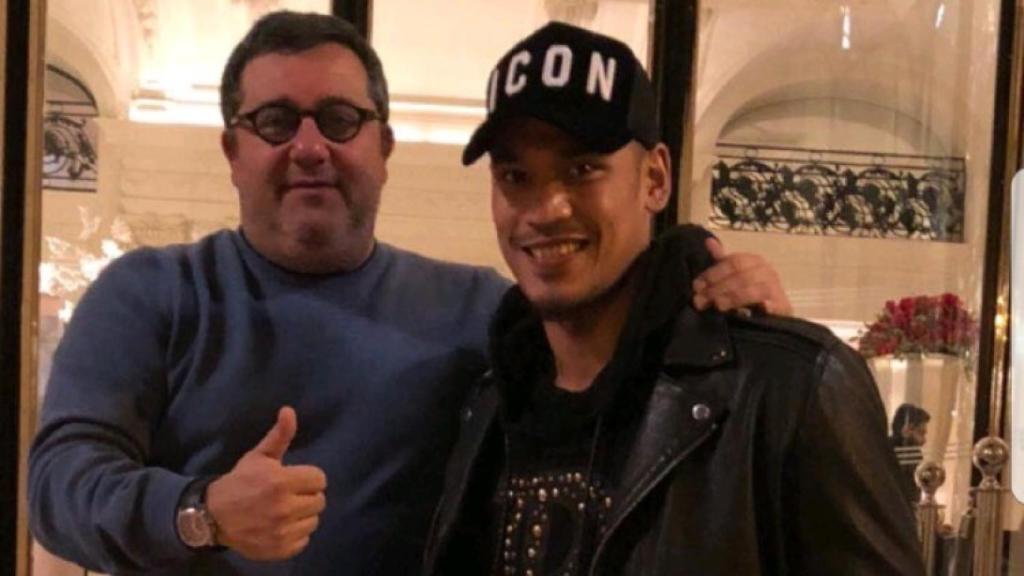 Areola y Mino Raiola