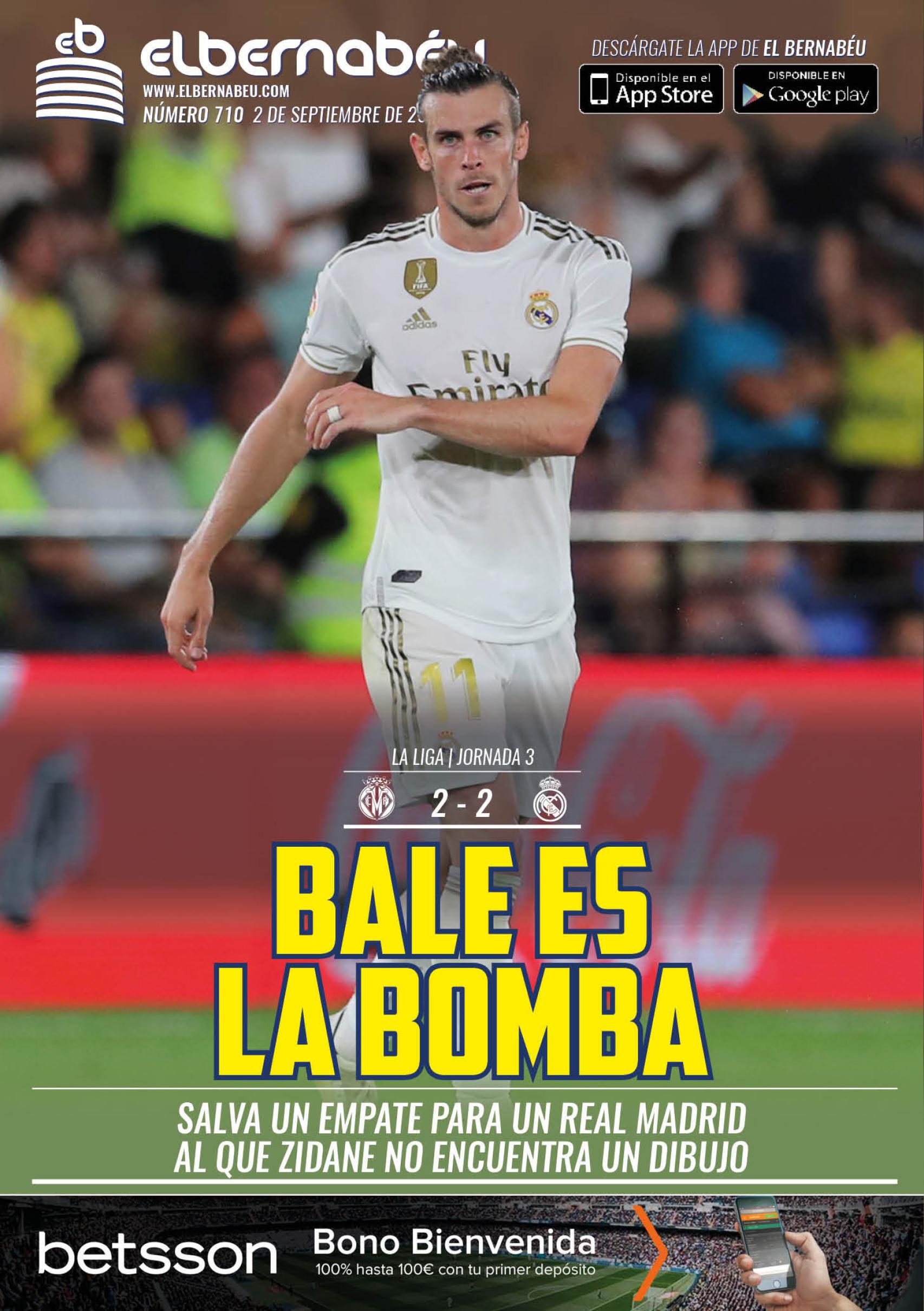 La portada de El Bernabéu (02/09/2019)