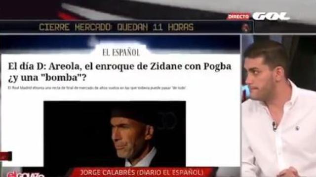 Jorge Calabrés en El Golazo de la mañana.