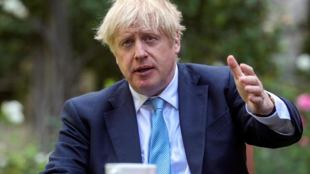 El primer ministro Boris Johnson.