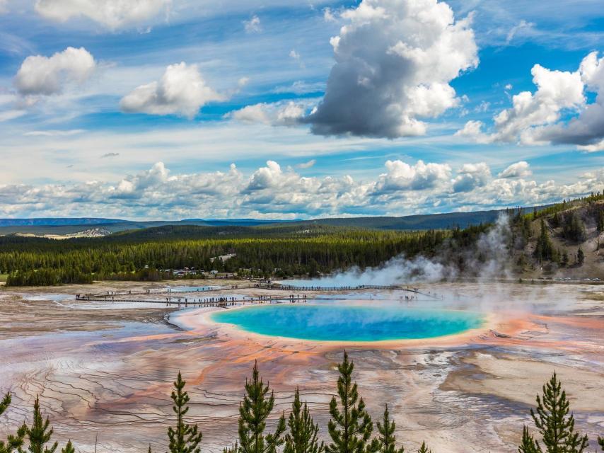 Parque Nacional de Yellowstone en EEUU