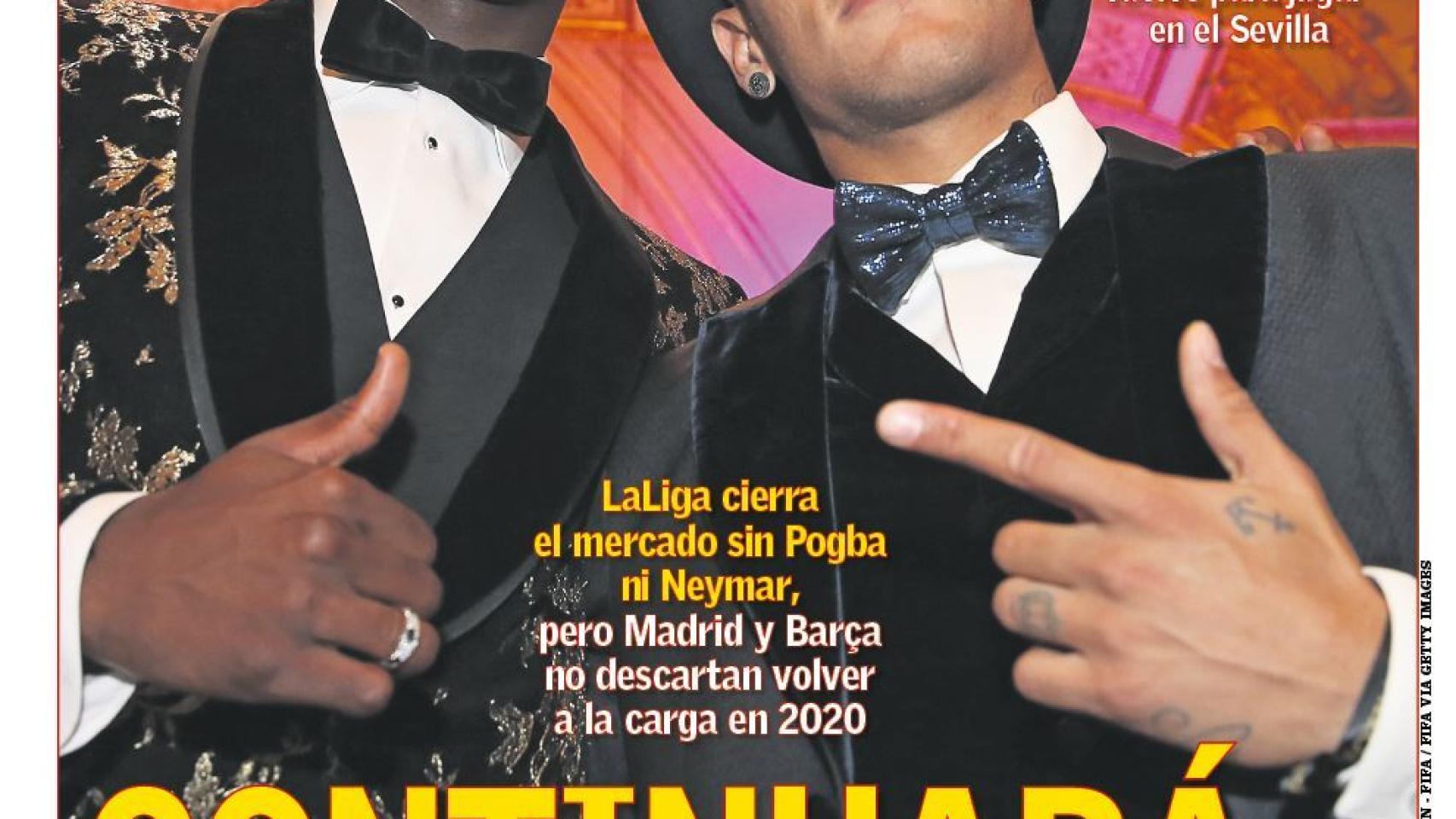 La portada del diario AS (03/09/2019)