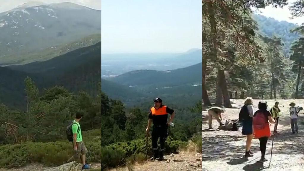 La zona de Cercedilla donde se ha encontrado el cuerpo.