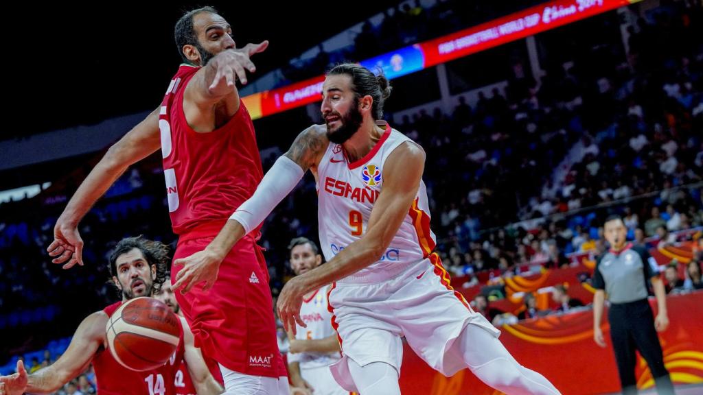 Ricky Rubio, contra Túnez en el Mundial de China