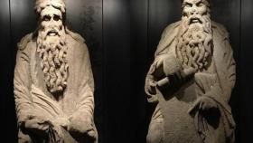 Estatuas de Abraham e Isaac