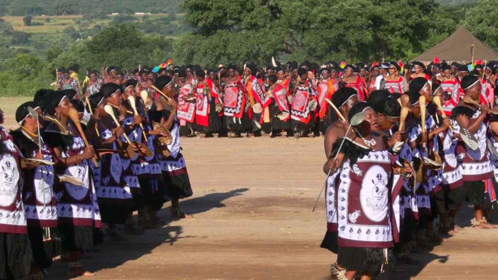 Umhlanga, la danza de las vírgenes