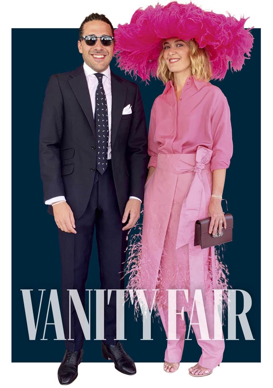 Carlos Torretta y Marta Ortega en la portada de Vanity Fair