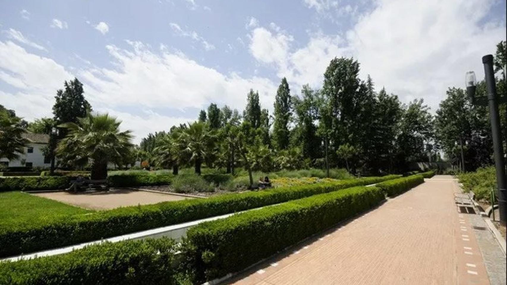 El Parque García Lorca, en Granada, donde han sucedido los hechos.