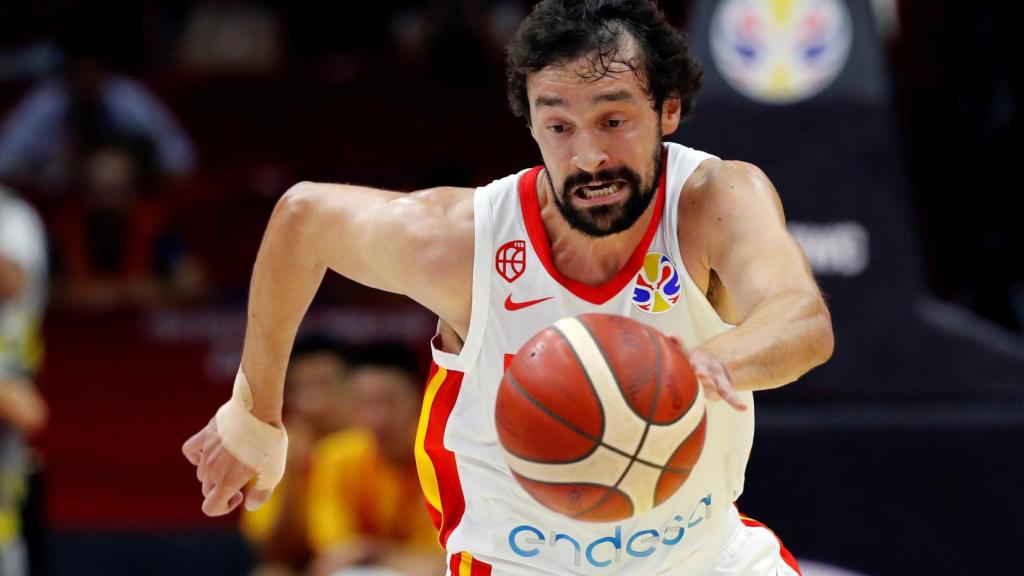 El base español Sergio Llull ante Italia