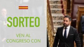 Ven al Congreso con Abascal: Vox sortea en Instagram una visita al Parlamento