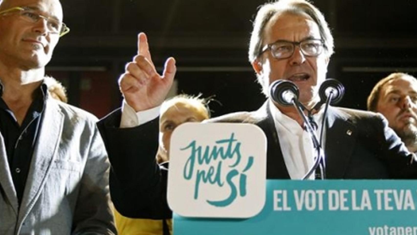 Artur Mas valora los resultados del 27S