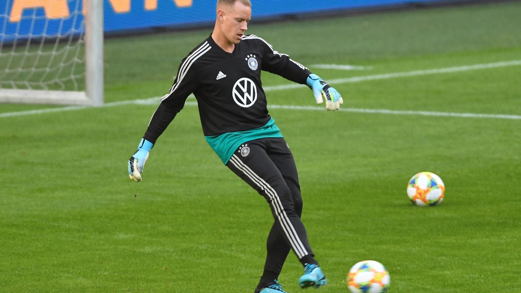 Ter Stegen, junto a la selección alemana