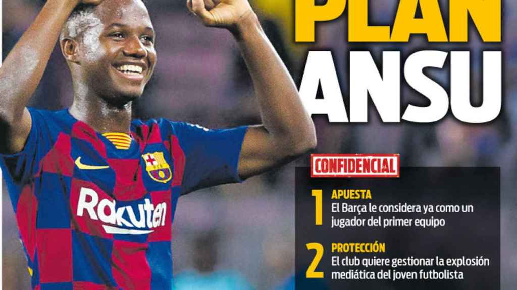 La portada del diario Sport (08/09/2019)