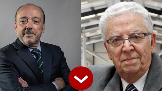 Javier Monzón (Prisa) y Rafael Domínguez de Gor (Mayoral)